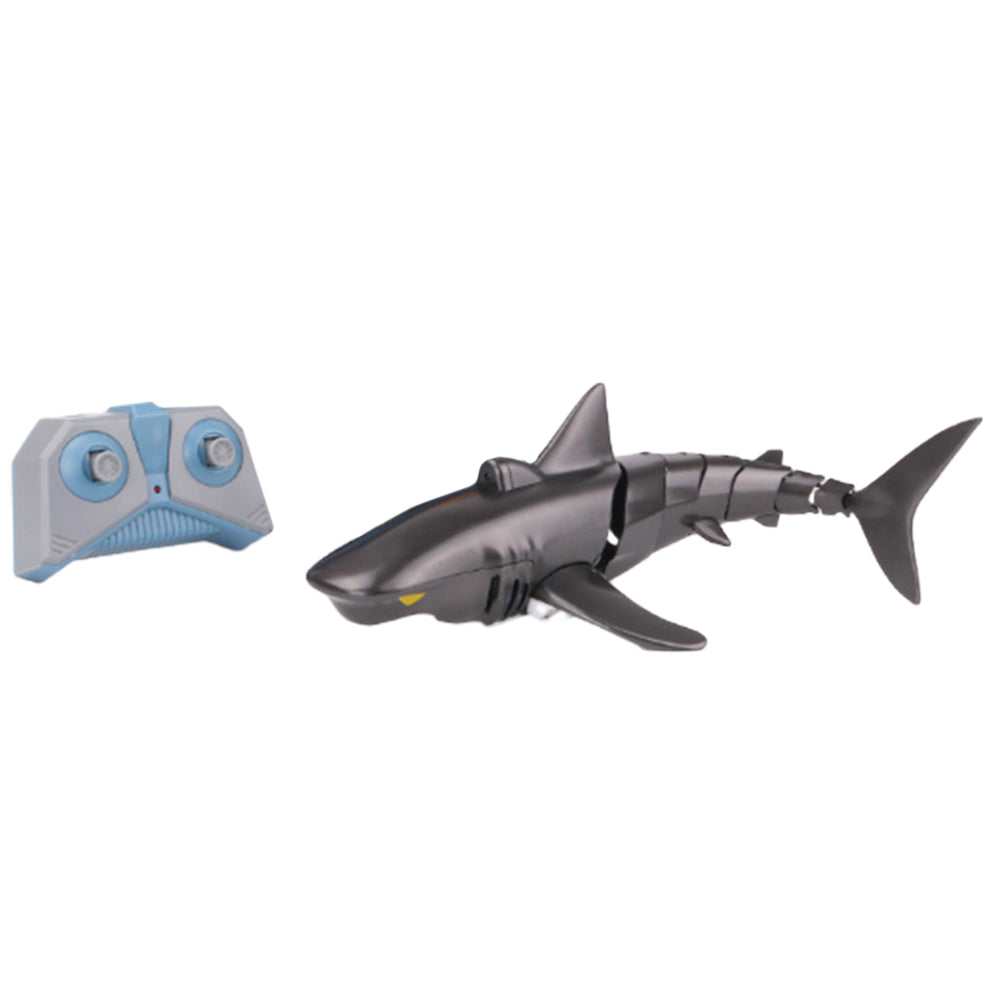 2.4G Remote Control 1:18 Scale High Simulation Shark Boat Toy for Pool Bathroom