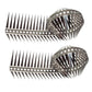 2Pcs Trimmable Stainless Steel Bird Spikes for Outdoor Pigeons and Other Small Birds