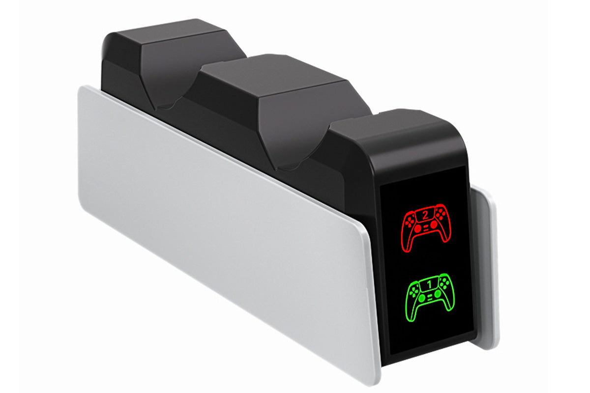PS5 Controller Charging Station Dual Fast Charge Dock with LED Indicator