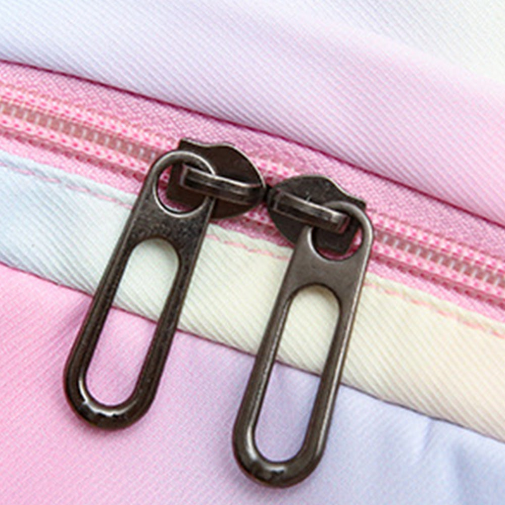 3PCS Boys Girls Gradient Color Backpack Set School Backpack Lunch Bag Pencil Case