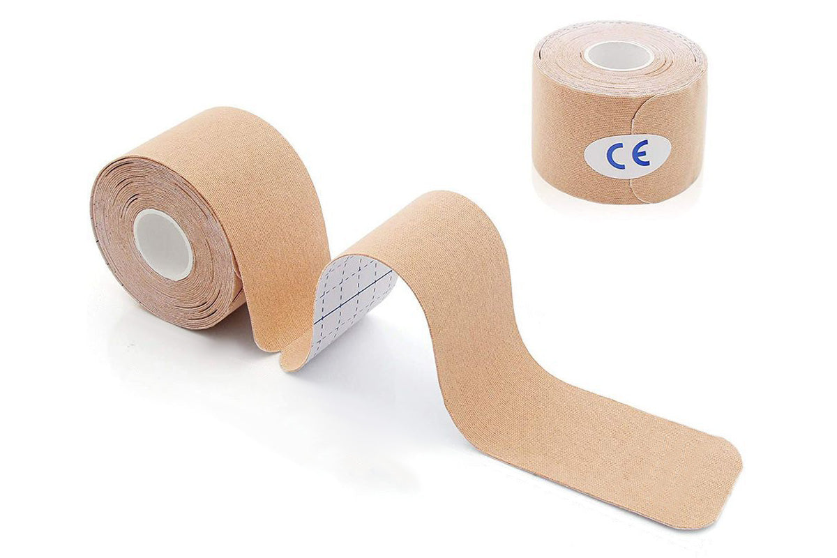 Kinesiology Tape Waterproof Breathable Latex Free Tape for Ankle Wrists Knees
