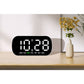 Electric Digital Alarm Clock LED Display Battery Backup Snooze Dual Alarm Clock