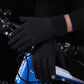 Winter Gloves Waterproof Touchscreen Thermal Ski Gloves for Skiing Running Driving-Black