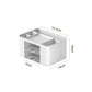 Pen Organizer with 2 Drawer Multi-Functional Pencil Holder for Desk