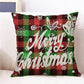 45x45cm Linen Christmas Pillow Cover Throw Pillowcase