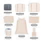 8Pcs Packing Cubes for Travel Lightweight Luggage Organizers