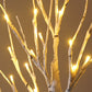 24LED Lighted Birch Tree Light Warm White LED Artificial Branch Tree Lamp