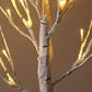 24LED Lighted Birch Tree Light Warm White LED Artificial Branch Tree Lamp