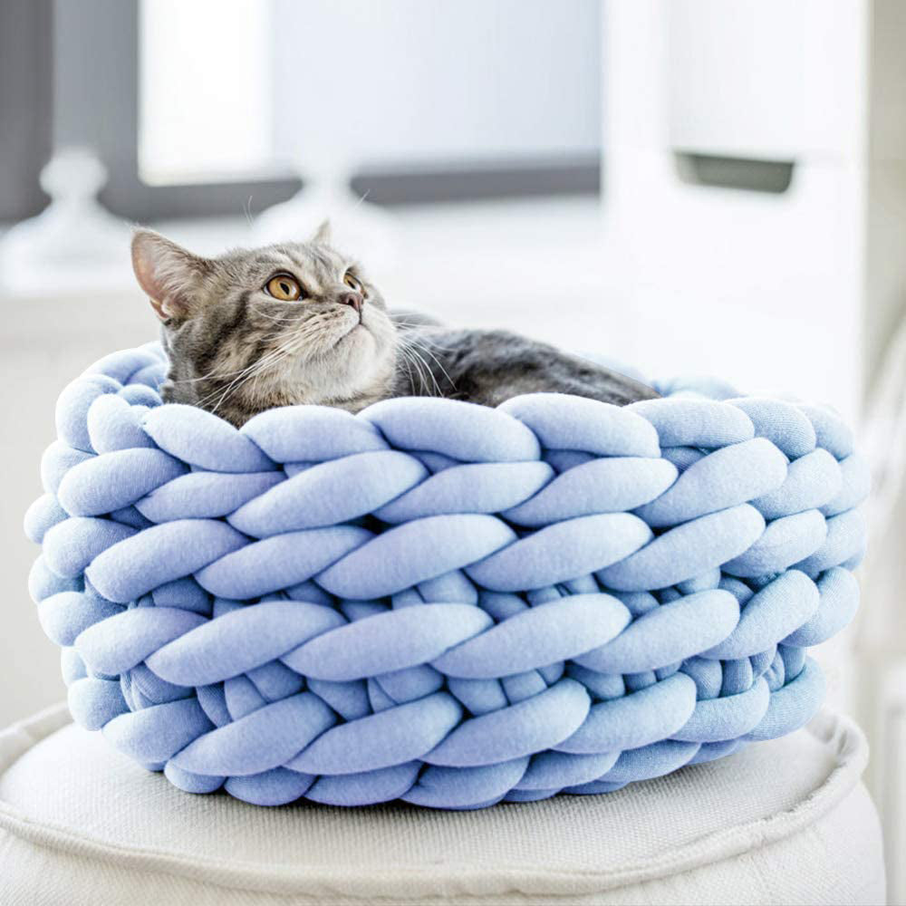 Cotton Knitted Warm Soft Cat Nest for Dogs and Cats