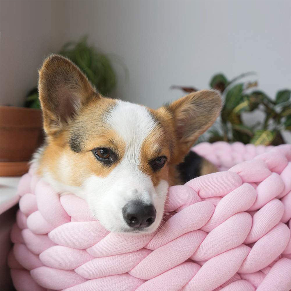 Cotton Knitted Warm Soft Cat Nest for Dogs and Cats