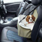 Plush Pet Car Booster Seat Carrier