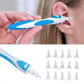 16pcs Set Earwax Remover Security Ear Wax Removal Tool Spiral Ear Cleaner for Adults and Kids