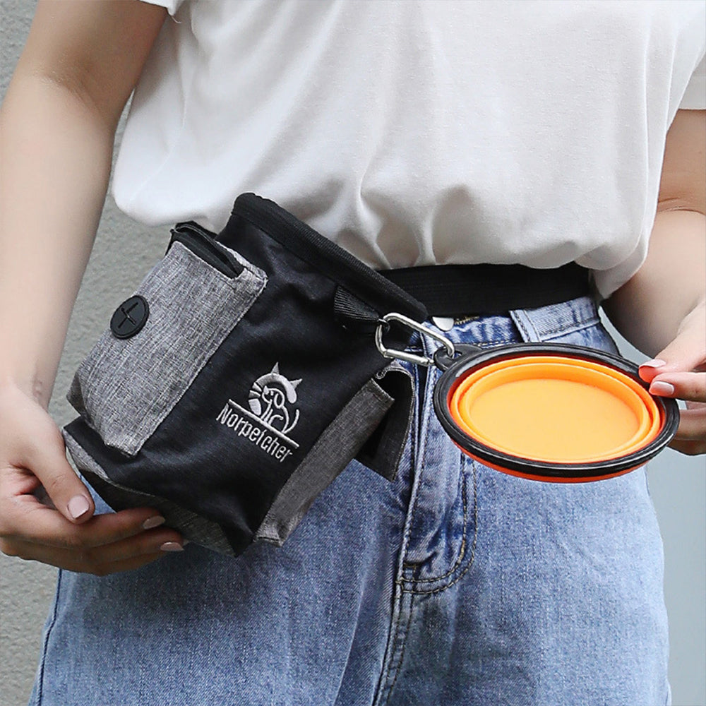 Dog Treats Pouch with Waist Belt