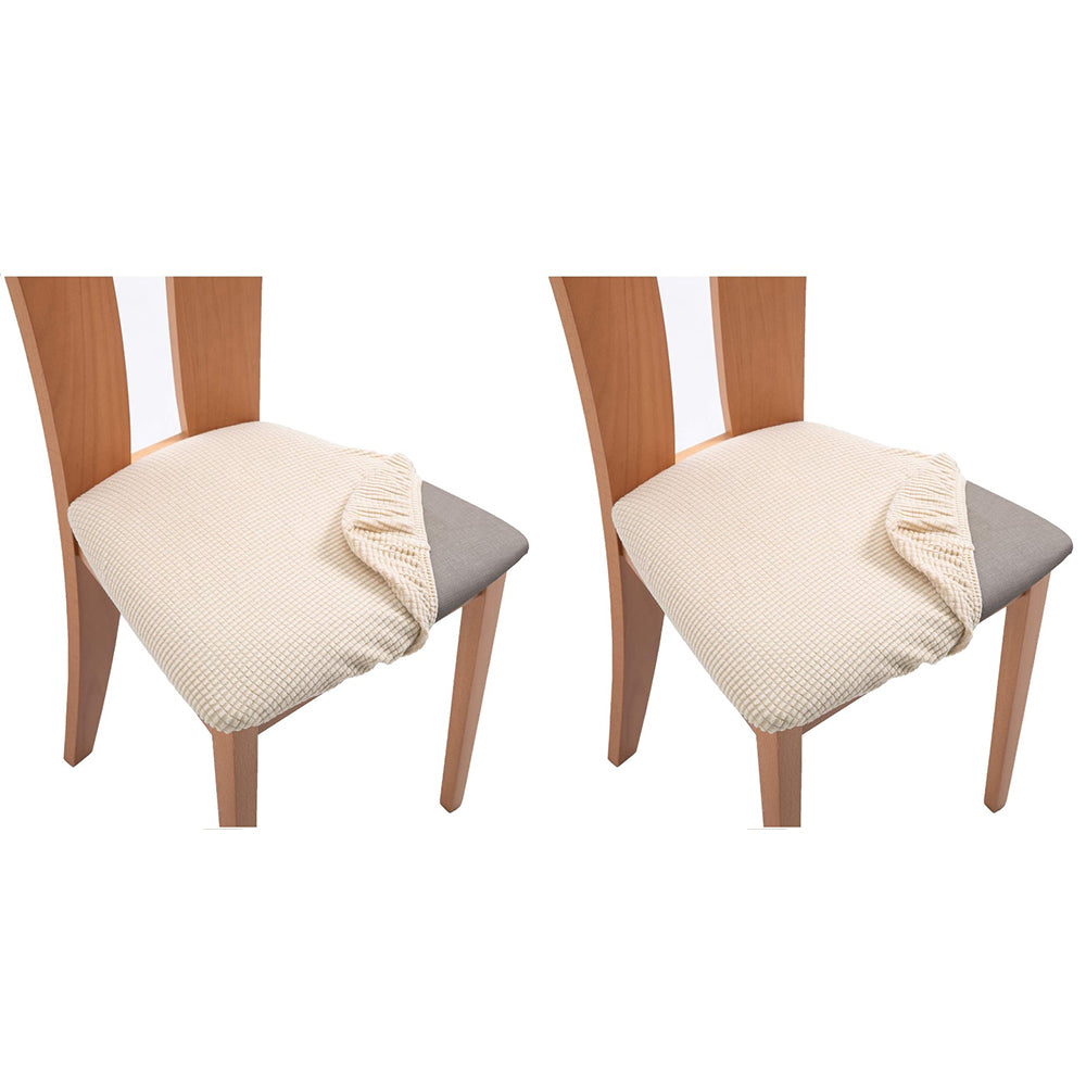 2-Pack Dining Chair Covers Stretch Seat Cover Seat Slipcover
