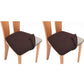2-Pack Dining Chair Covers Stretch Seat Cover Seat Slipcover