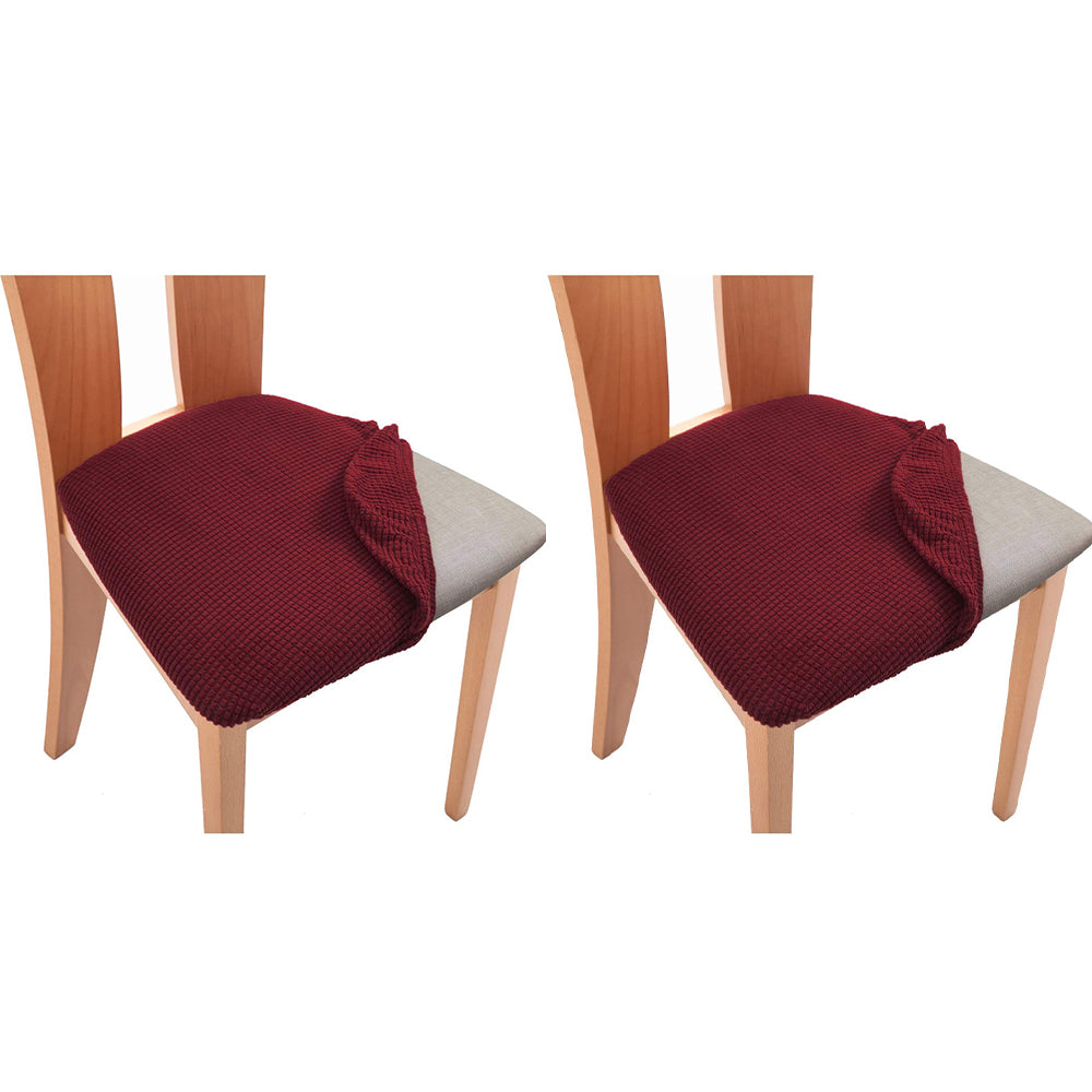 2-Pack Dining Chair Covers Stretch Seat Cover Seat Slipcover
