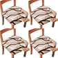 4Pcs Stretch Printed Chair Covers-Free Life