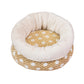 Round Cat Dog Bed Anti-Slip Waterproof Base
