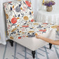 Removable Armless Stretch Accent Chair Cover