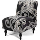 Removable Armless Stretch Accent Chair Cover