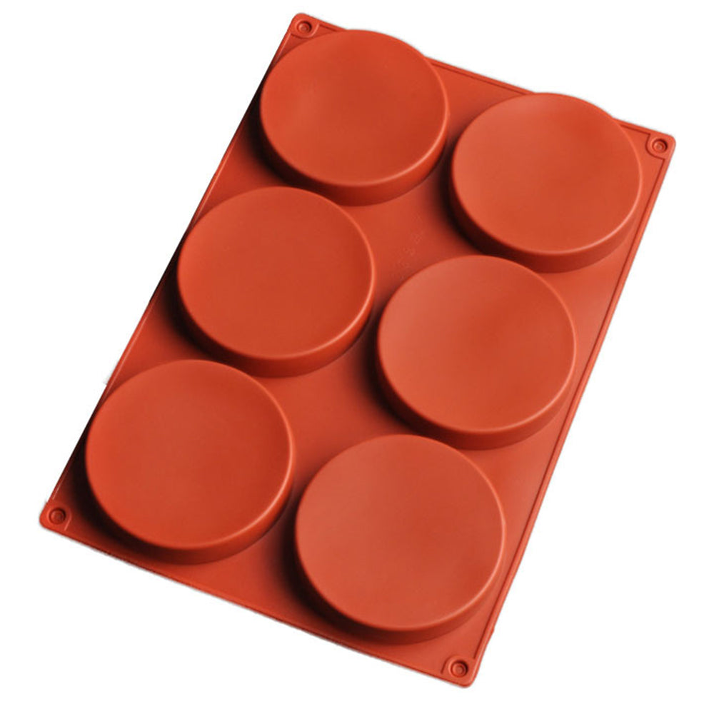 2PCS Silicone Muffin Top Pans Cupcake Pan Round Baking Pan for Baking