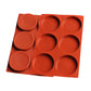 2PCS Silicone Muffin Top Pans Cupcake Pan Round Baking Pan for Baking