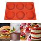 Silicone Muffin Top Pans Cupcake Pan Round Baking Pan for Baking