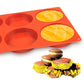 Silicone Muffin Top Pans Cupcake Pan Round Baking Pan for Baking
