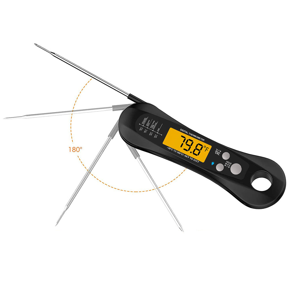 Instant Read Digital Meat Thermometer for Kitchen Cooking BBQ Grill