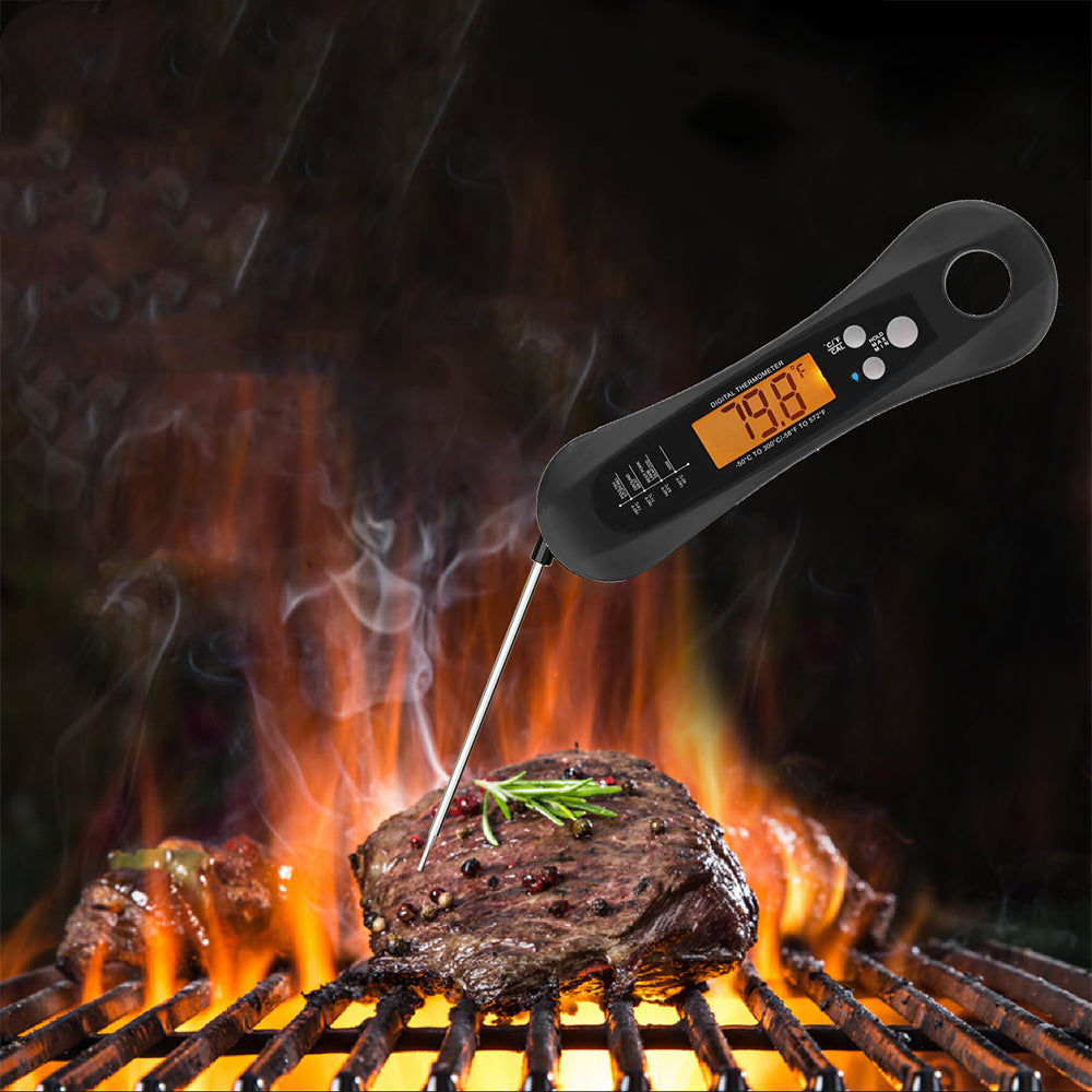 Instant Read Digital Meat Thermometer for Kitchen Cooking BBQ Grill