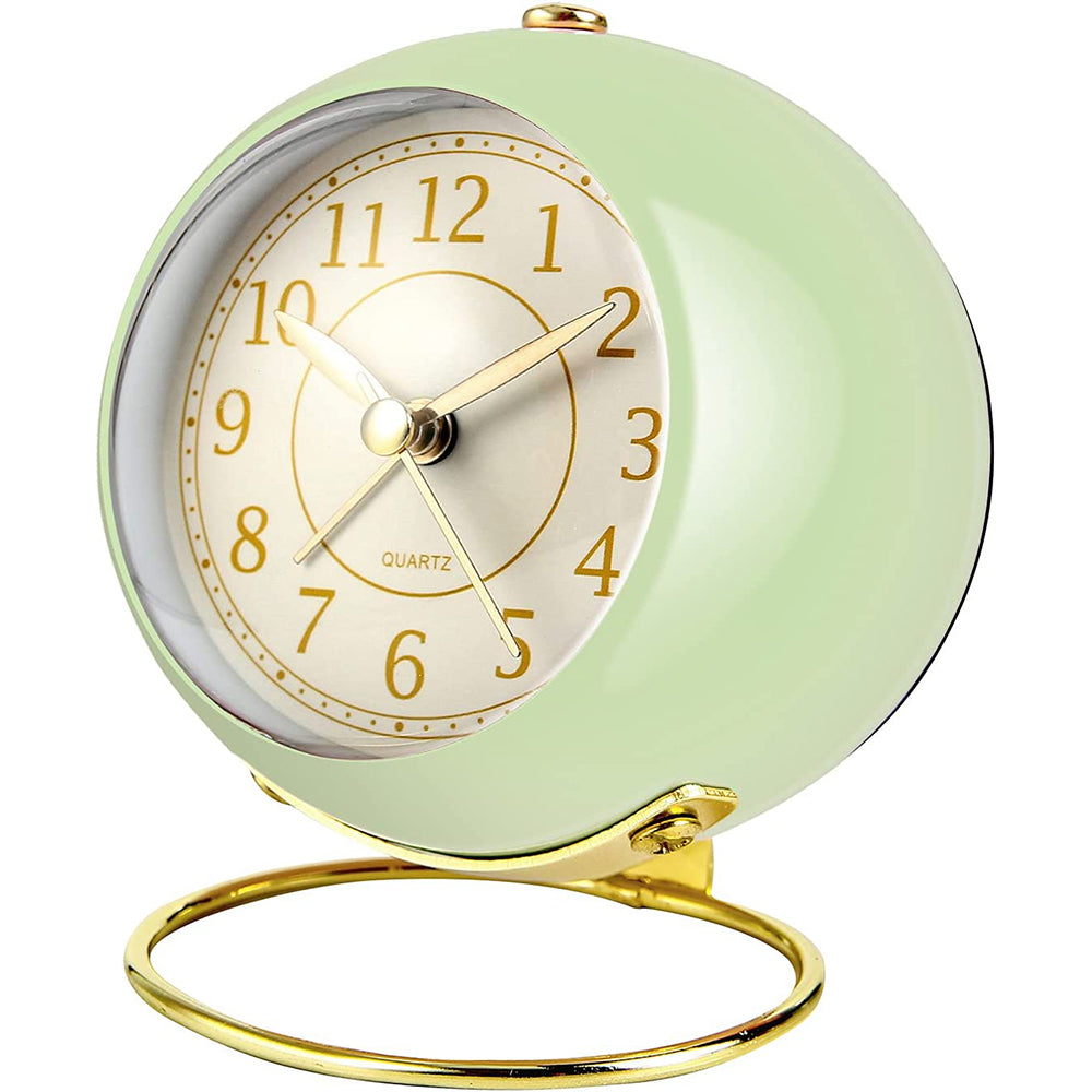 Desk Clock Silent Alarm Clocks with Night Light