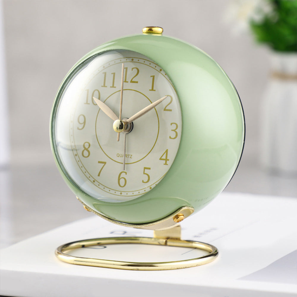 Desk Clock Silent Alarm Clocks with Night Light