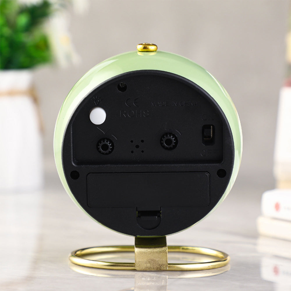 Desk Clock Silent Alarm Clocks with Night Light