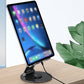 Aluminum Phone Tablet Stand with 360 Degree Rotating Base