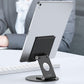 Aluminum Phone Tablet Stand with 360 Degree Rotating Base