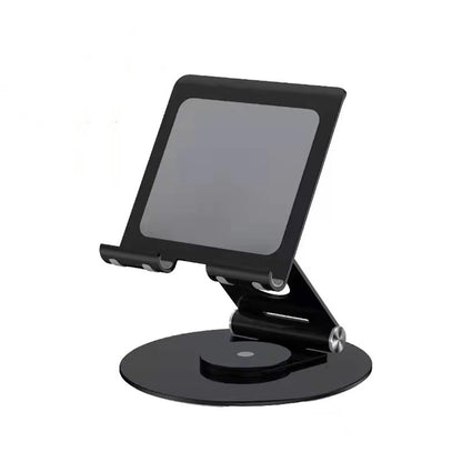 Aluminum Phone Tablet Stand with 360 Degree Rotating Base