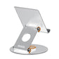 Aluminum Phone Tablet Stand with 360 Degree Rotating Base