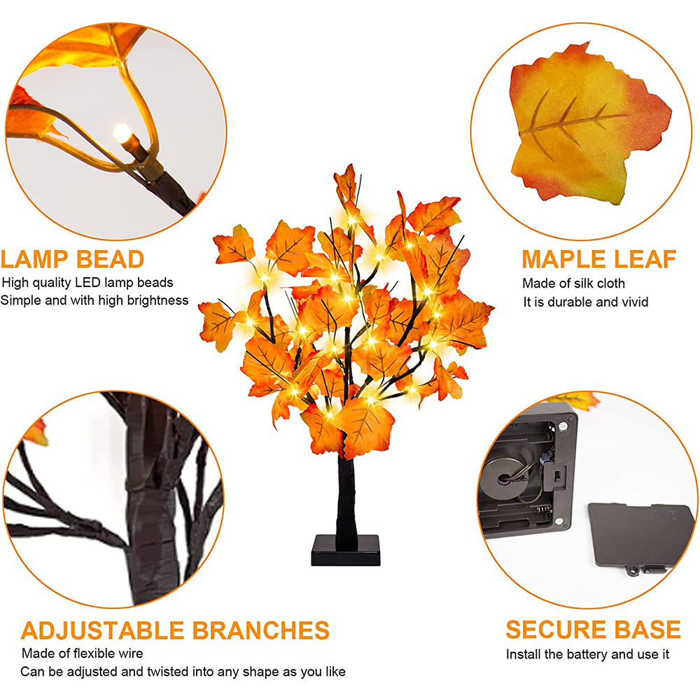 Blossom Tree Table Desk Lamp LED Night