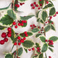 2M 20LEDs Flexible Artificial Berry Christmas Garland with Lights-Red