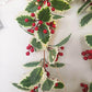 2M 20LEDs Flexible Artificial Berry Christmas Garland with Lights-Red