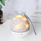 3 in 1 Rechargeable Rotating Star Projector Night Light Classic Music Box with 6 Theme Light