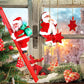 Christmas Electric Climbing Santa Claus Climbing Ladder Pedant Decoration