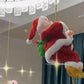 Christmas Electric Climbing Santa Claus Climbing Ladder Pedant Decoration