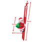 Christmas Electric Climbing Santa Claus Climbing Ladder Pedant Decoration