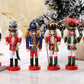 6Pcs Christmas Nutcracker Puppet Ornament Nutcracker Soldier Toy Pendant Decor