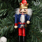 6Pcs Christmas Nutcracker Puppet Ornament Nutcracker Soldier Toy Pendant Decor