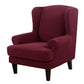 Knit Twill Stretch Wingback Chair Covers Wing Back Armchair Slipcovers