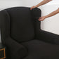 Knit Twill Stretch Wingback Chair Covers Wing Back Armchair Slipcovers