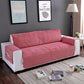 Plush Slipcover Non-slip Sofa Cover Protector Washable Couch Cover