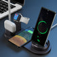 7 in 1 USB Plug Wireless Charging Station For iPhone Samsung Apple Watch